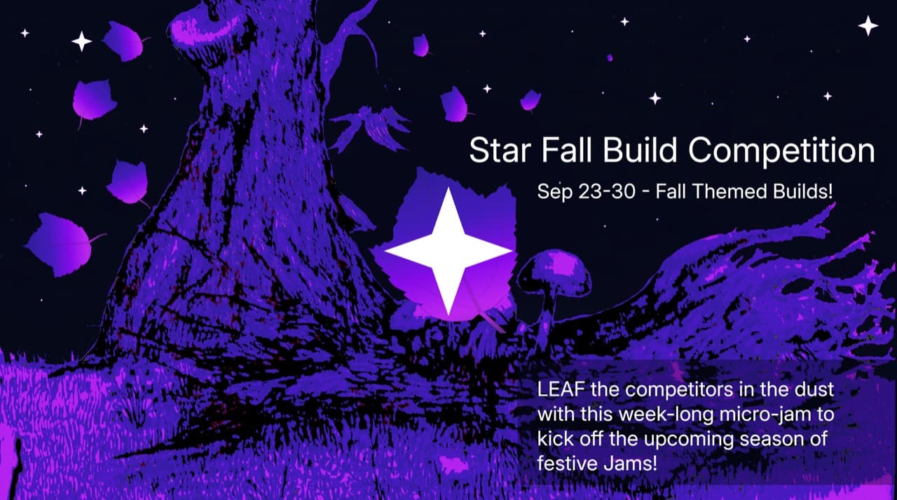 Star Fall Build Competition banner
