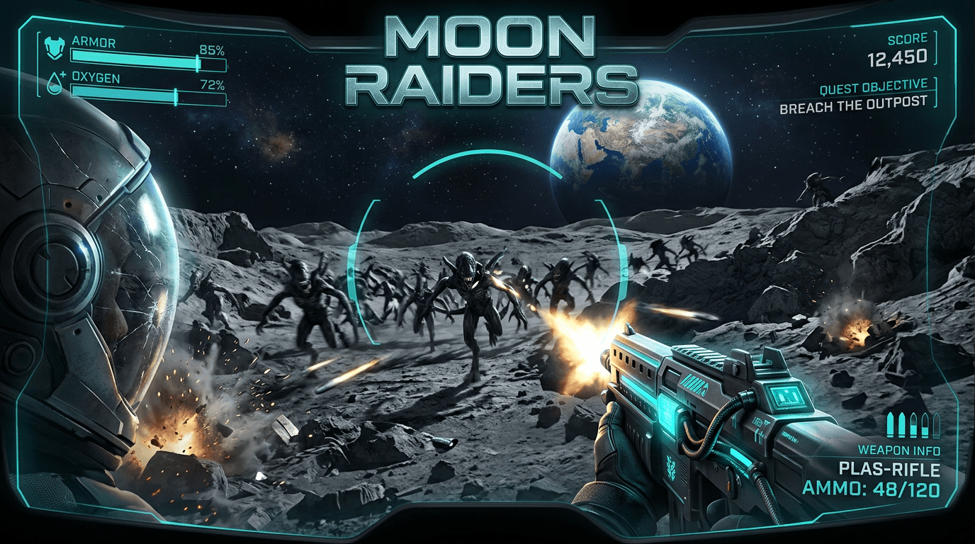 Moon Raider 🌙