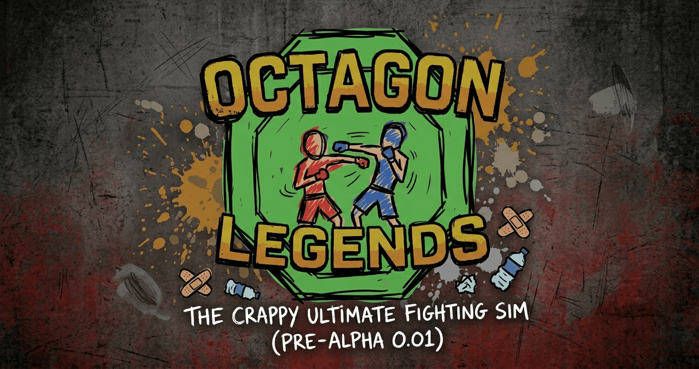 OCTAGON LEGENDS: THE CRAPPY ULTIMATE FIGHTING SIM (PRE - ALPHA 0.01)