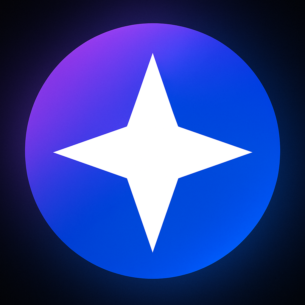 Logo with dark background